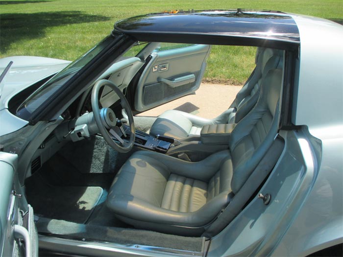 Corvettes for Sale: 1982 Corvette in Rare Silver Green Metallic