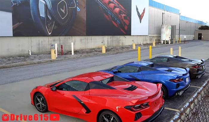2020 Corvette Convertibles at the Bowling Green Assembly Plant