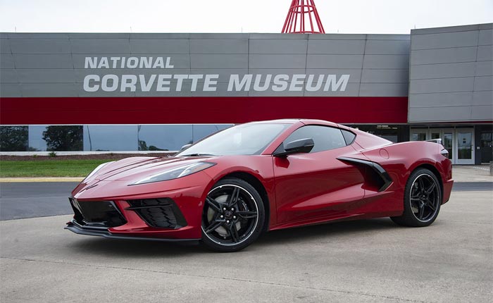 [PICS] Corvette Museum Shows Off First Photos of the 2021 Corvette in Red Mist