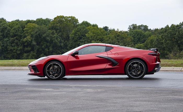 [PICS] Corvette Museum Shows Off First Photos of the 2021 Corvette in Red Mist