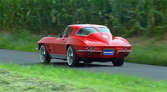 [VIDEO] 1963 Corvette Split Window Coupe Driven on MotorWeek