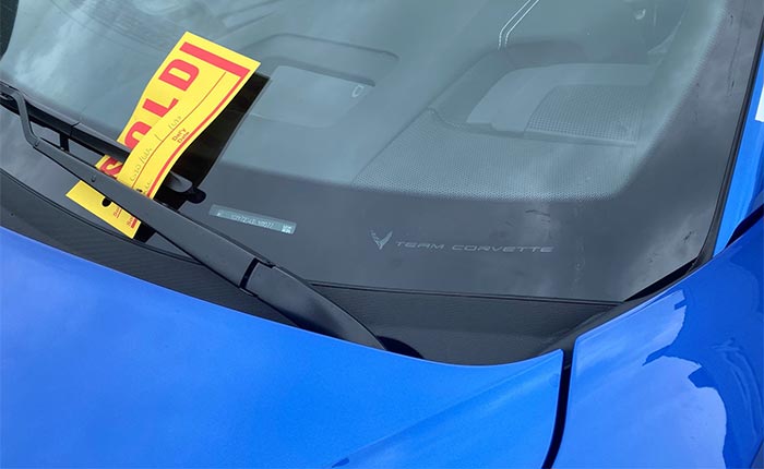 [PICS] Chevrolet Adds Zora to the C8 Corvette's Windshield