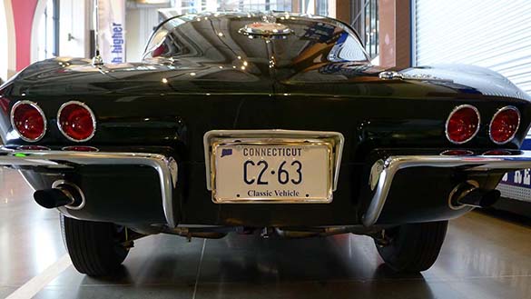 The Corvette Vanity Plates from Bloomington Gold 2020