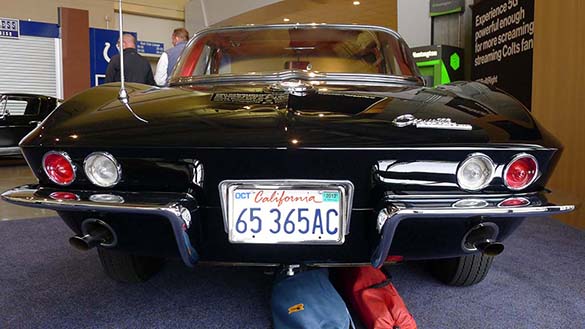 The Corvette Vanity Plates from Bloomington Gold 2020
