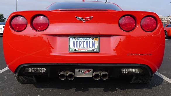 The Corvette Vanity Plates from Bloomington Gold 2020