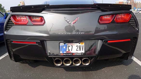 The Corvette Vanity Plates from Bloomington Gold 2020