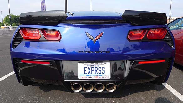 The Corvette Vanity Plates from Bloomington Gold 2020