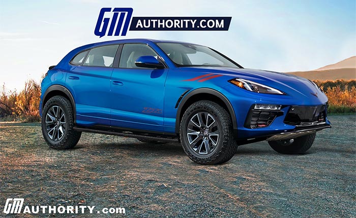 [PIC] GM Authority Renders Corvette-Inspired SUV