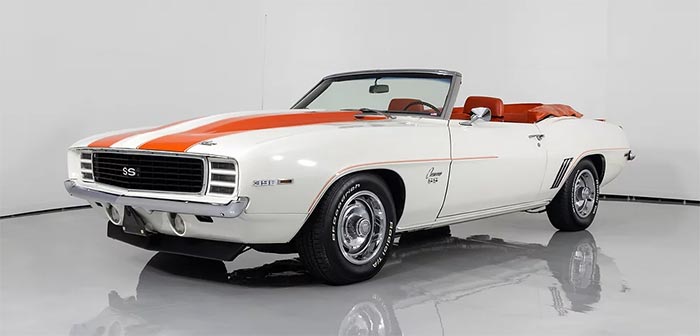 1969 Camaro Convertible Indy 500 Pace Car