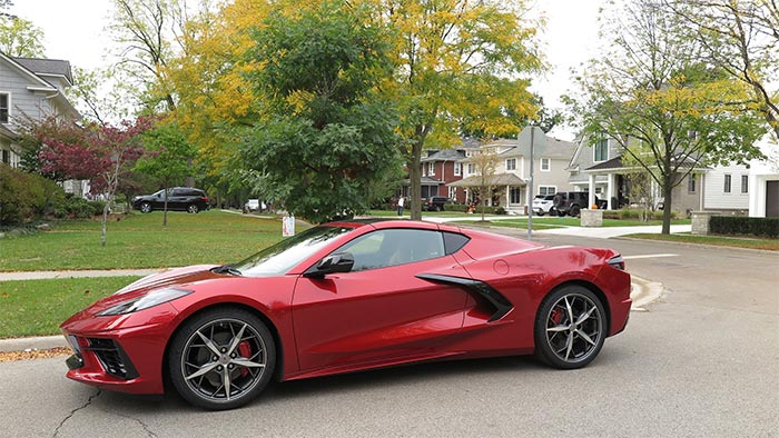 2021 Corvette in Red Mist Metallic Spotted in Michigan