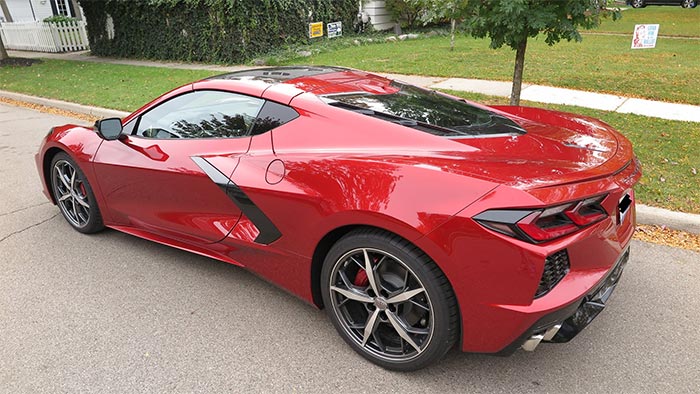 2021 Corvette in Red Mist Metallic Spotted in Michigan