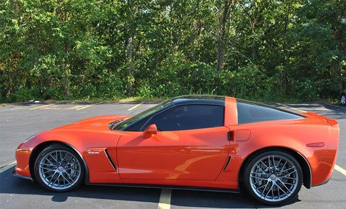 2011 Corvette in Inferno Orange