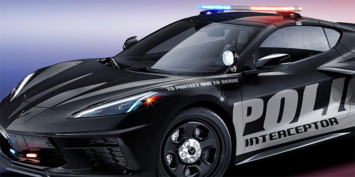 [PICS] Digital Artist Imagines a Police Interceptor Livery for the C8 Corvette