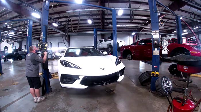 [VIDEO] Watch a Time Lapse Video of a C8 Corvette Going Through PDI at a Chevy Dealership
