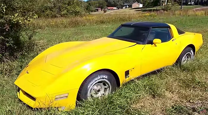 [VIDEO] Man Buys Abandoned 1980 Corvette and Has It Running A Few Hours Later