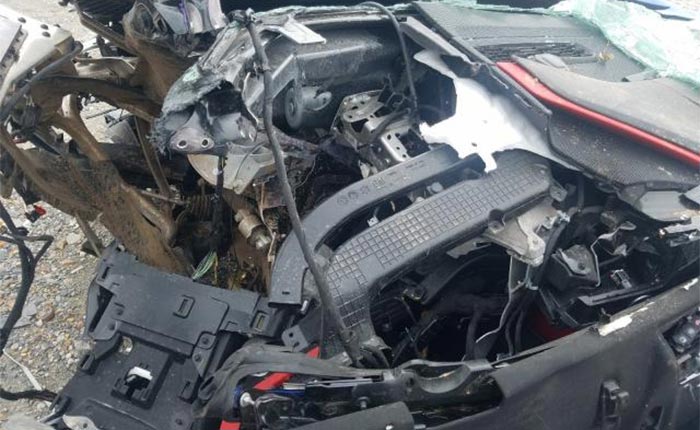 [ACCIDENT] Heavily Damaged 2020 Corvette For Sale on Copart Auction Website