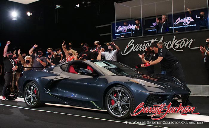 2020 Corvette Stingray Raises $370,000 for Charity at Barrett-Jackson's Fall Auction
