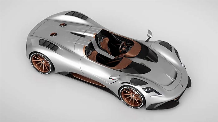 [PICS] ARES Design Unveils Hypercar Speedster Based on the C8 Corvette