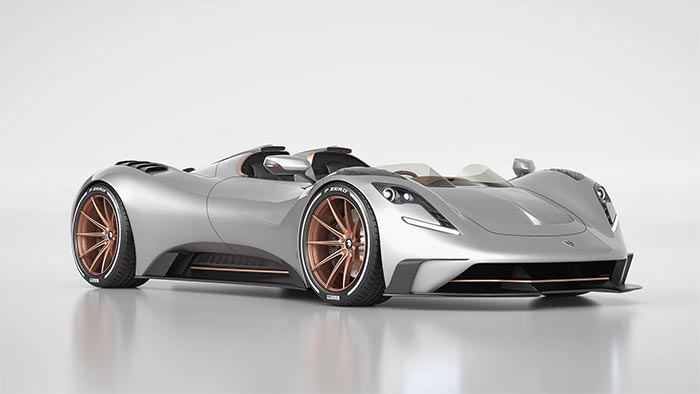 [PICS] ARES Design Unveils Hypercar Speedster Based on the C8 Corvette