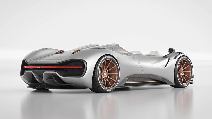 [PICS] ARES Design Unveils Hypercar Speedster Based on the C8 Corvette