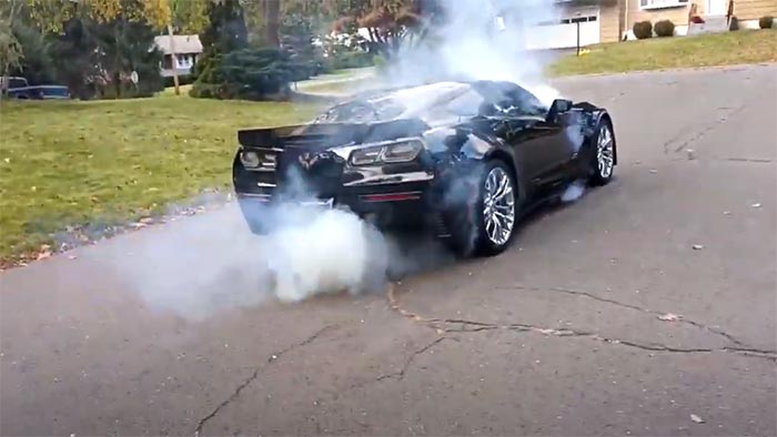 [VIDEO] Clueless Driver Roasts the Clutch of a C7 Corvette Z06