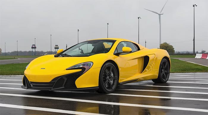 [VIDEO] Watch a C8 Corvette Tangle with a McLaren 650S on Track Attack