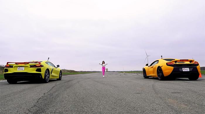 [VIDEO] Watch a C8 Corvette Tangle with a McLaren 650S on Track Attack