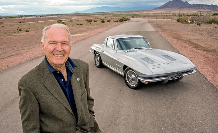 Peter Brock and his 1963 Corvette