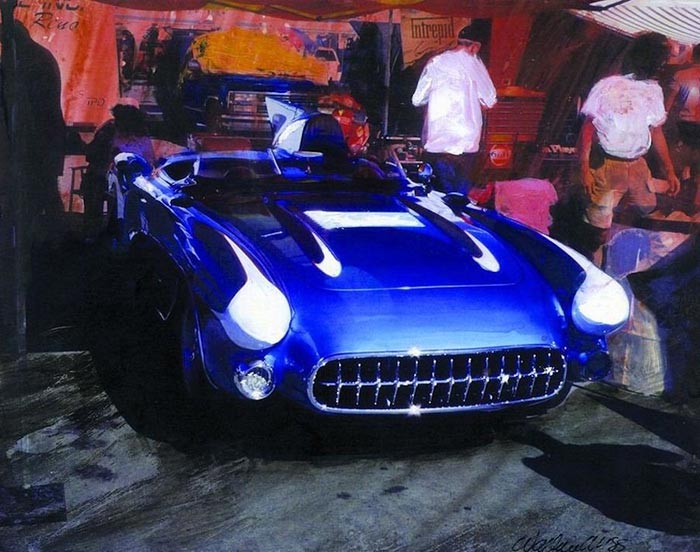 Meet Wallace Wyss, the Corvette Ad Man Who Became a Corvette Artist