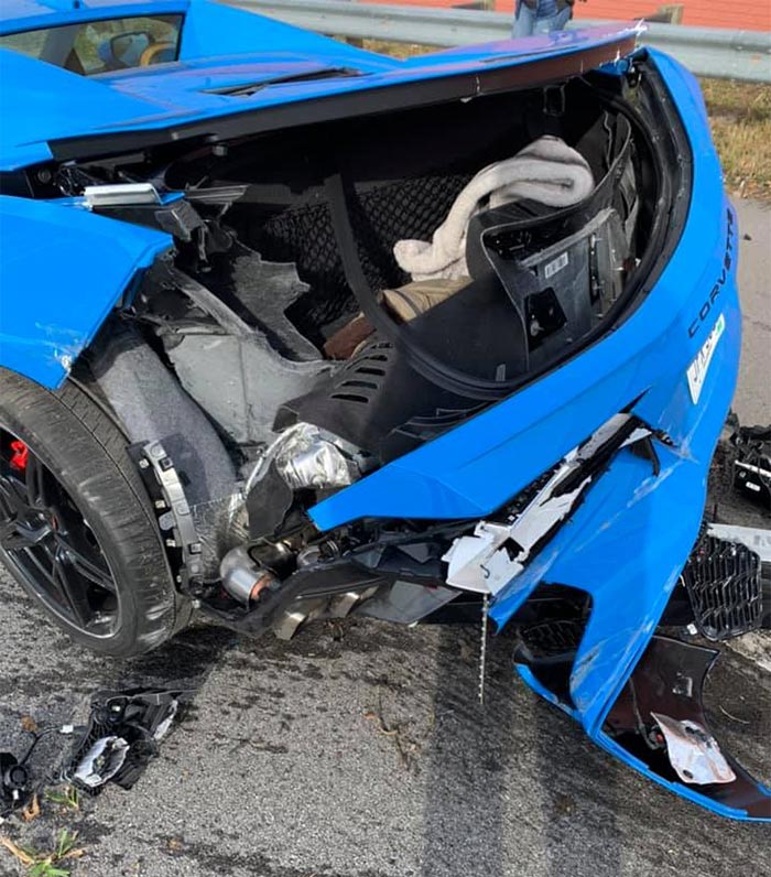 [ACCIDENT] First Crash Involving a 2020 Corvette Convertible