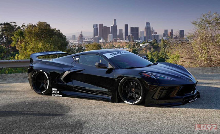 [PICS] The Pandem Widebody Kit Really Wakes Up This C8 Corvette