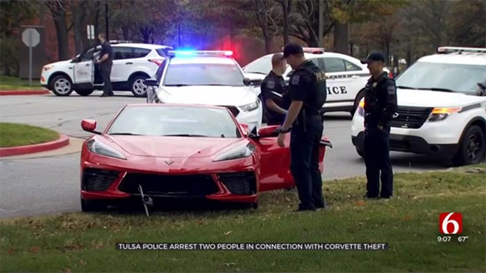 [STOLEN] Theft of a 2020 Corvette Stingray in Tulsa Thwarted By Onstar