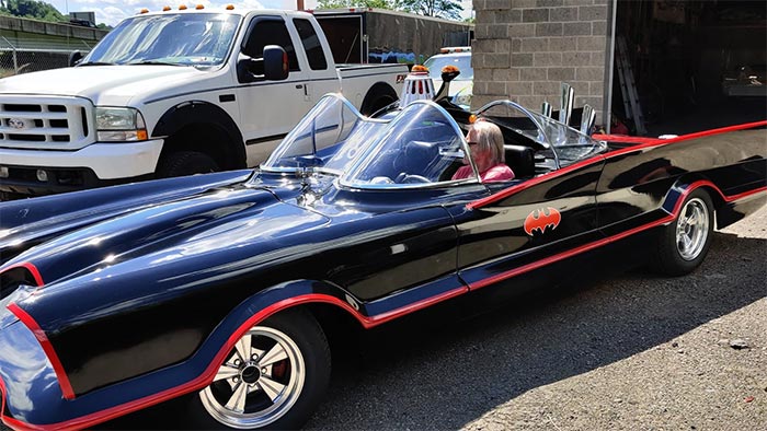 The Bid Goes On For This C4 Corvette-Based Batmobile Replica Offered at Mecum KC