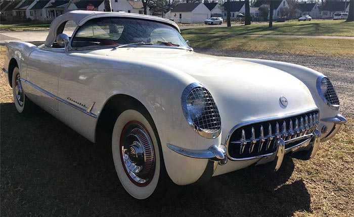 Corvettes on Craigslist: 1954 Corvette Roadster Offered in Detroit