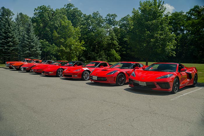 [VIDEO] All Corvettes are Red in this Historic Photoshoot