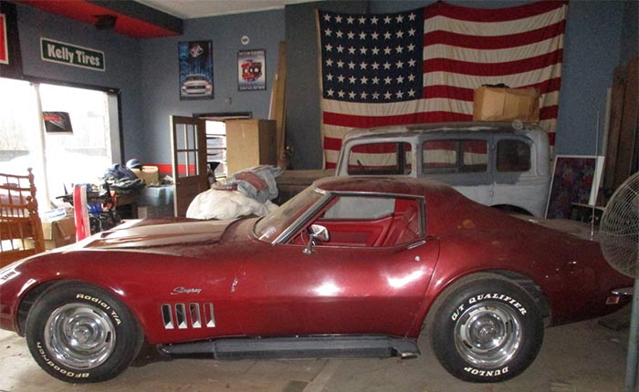 Corvettes on Craigslist: 1969 Corvette Garage Find