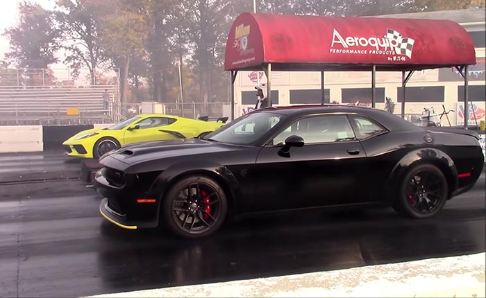 [VIDEO] Accelerate Yellow 2020 Corvette Z51 Coupe Goes to Work at the Drag Strip