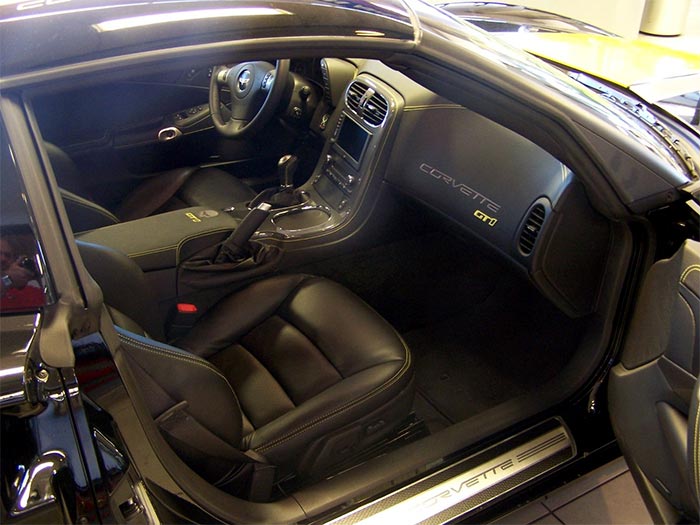 Corvettes for Sale: Rare 2009 Corvette Black GT1 Coupe with VIN #010