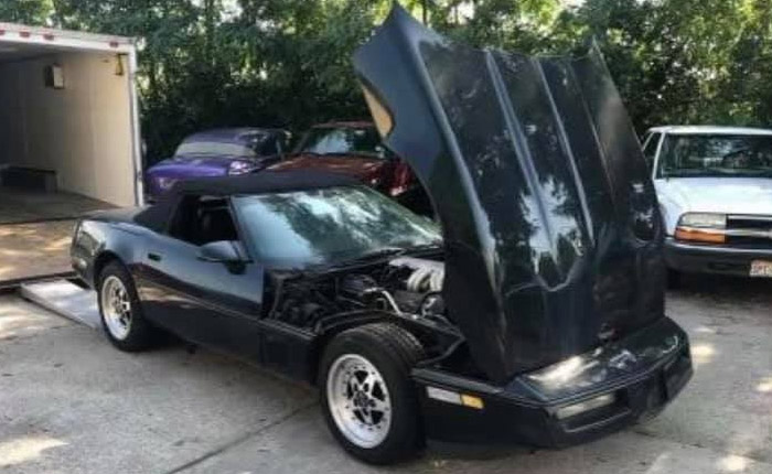 [STOLEN] Missouri Police Searching For This Black C4 Corvette