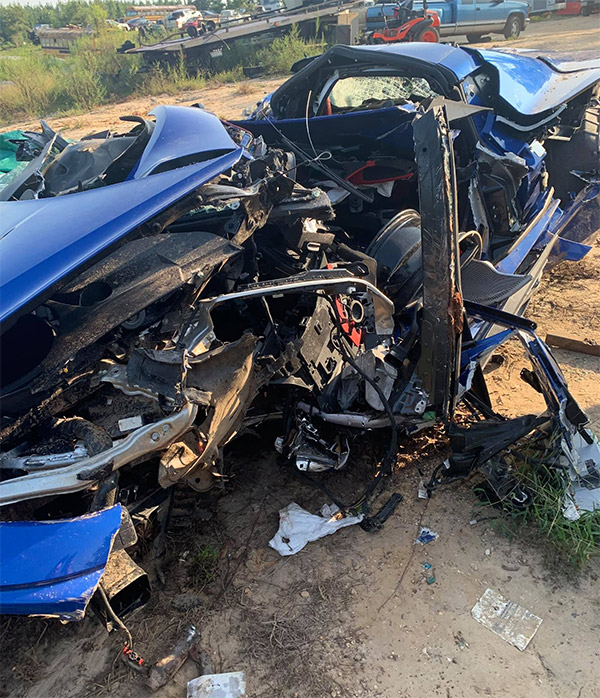 [ACCIDENT] 2020 Corvette Wrecks at 115 MPH