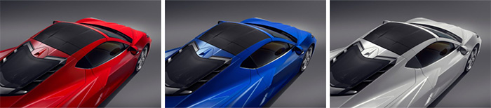 C8 Corvette Visible Carbon Fiber Roof Bows Now Available from Chevrolet Accessories