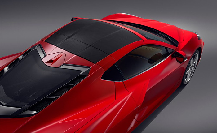 C8 Corvette Visible Carbon Fiber Roof Bows Now Available from Chevrolet Accessories