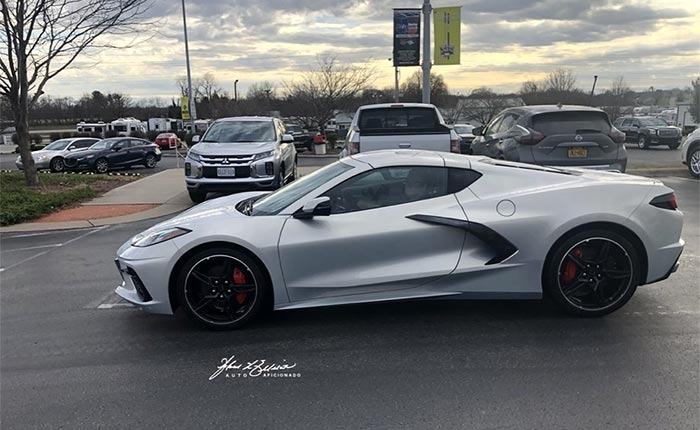 [PICS] First Customer-Owned 2021 Corvette In Silver Flare Delivered 