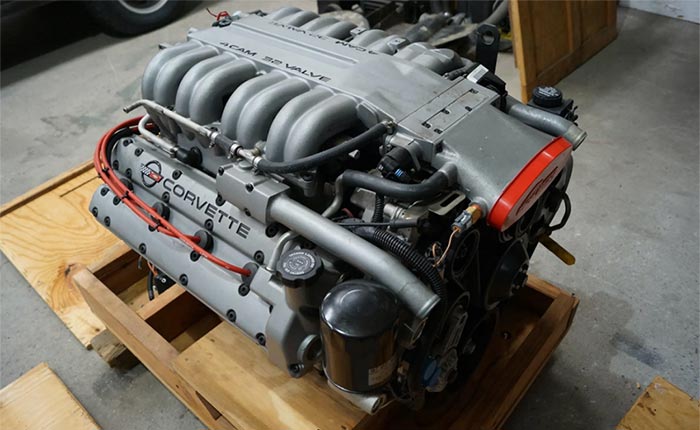 The First 32-Valve DOHC LT5 V8 Engine Ever Produced Is Now For Sale