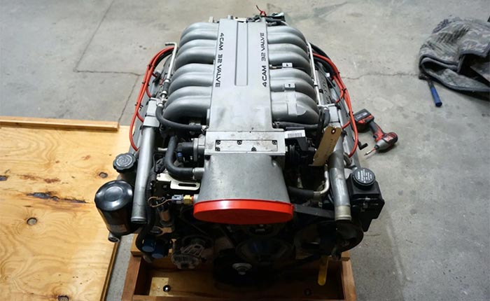 The First 32-Valve DOHC LT5 V8 Engine Ever Produced Is Now For Sale