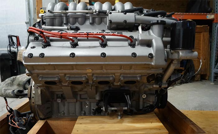 The First 32-Valve DOHC LT5 V8 Engine Ever Produced Is Now For Sale