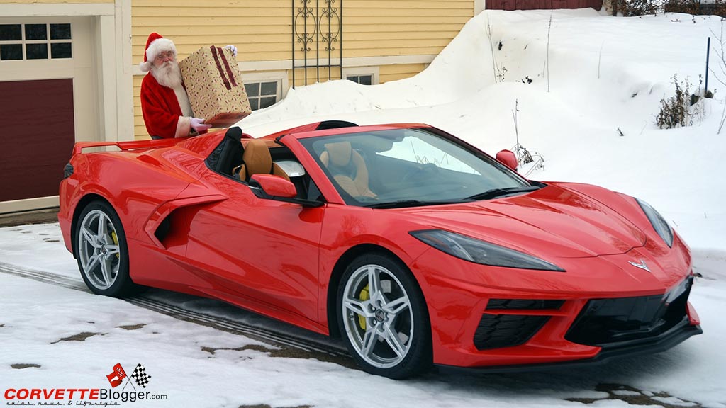 Santa's New Sleigh is a 2020 Corvette!