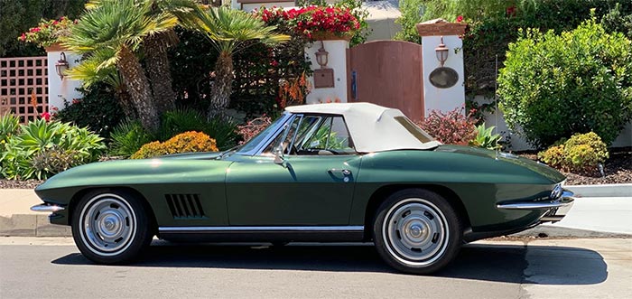 Corvettes for Sale: 1967 Corvette Convertible on Bring A Trailer