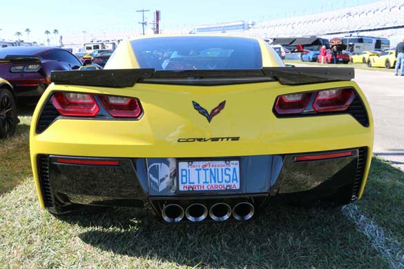 The Corvette Vanity Plates of the 2020 Rolex 24 at Daytona