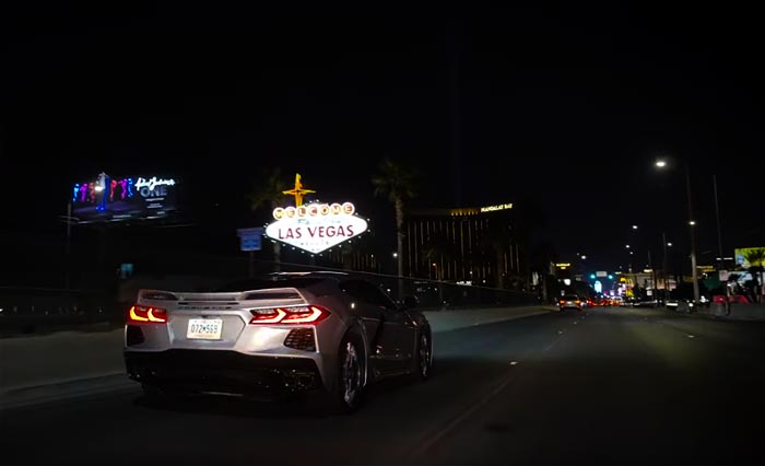 [VIDEO] Official GM Footage of the 2020 Corvette Stingray on the Las Vegas Strip
